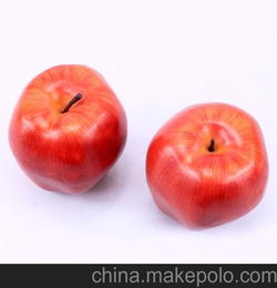 大量销售 各种仿真假水果苹果 假水果摆件